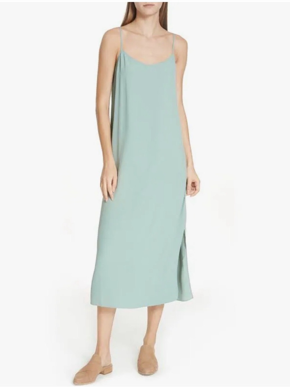 Eileen Fisher Slip Midi Dress